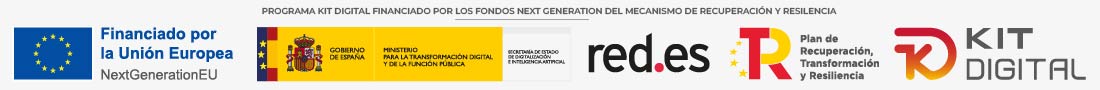 Programa Kit Digital financiado por los fondos Next Generation.