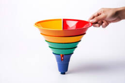 Funnel o embudo de ventas Mister Pixel